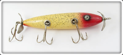 Shakespeare Red Head Silver Flitter Crippled Minnow Lure