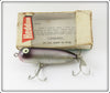 Heddon NPP Nickel Plated Purple Baby Torpedo In Box 361 NPP