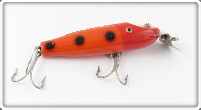 Vintage Creek Chub Orange Spotted Spinning Pikie Lure 9330