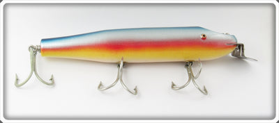 Vintage Creek Chub Rainbow Giant Straight Pikie Lure 6008