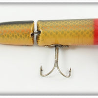 Heddon Red Head Shiner Scale Jointed Vamp Lure 7309PRH 