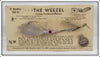 The Weezel Bait Co Silver Weezel Casting Feathered Minnow Lure On Card