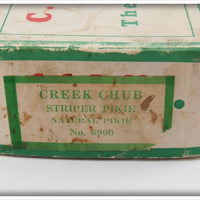 Creek Chub Natural Pikie Jointed Striper Pikie 6900 In Box