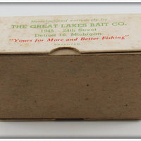 The Great Lakes Bait Co Red & White We-D-Fyer In Box