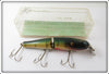 Vintage AL&W Creek Chub Perch Jointed Pikie Lure In Box