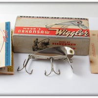 Vintage Wood's Arkansaw Wiggler Lure In Box