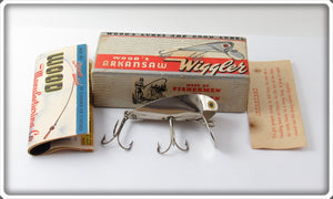 Vintage Wood's Arkansaw Wiggler Lure In Box