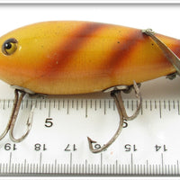 Heddon Crab Finish Baby Crab Wiggler In Box With Paperwork 1909C