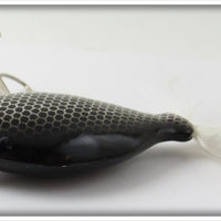 Bill Crowder Black Scale Plastered Minnow