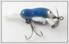 Vintage Bill Crowder Bait Co Blue Silver Scale Little Jerk Lure