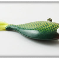 Bill Crowder Green Scale Plastered Minnow