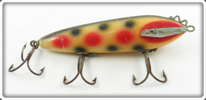 Heddon Strawberry Spotted Deep Diving Wiggler Lure 1600S