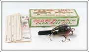 Vintage Creek Chub Frog Spot Dingbat Lure 5119 In Box