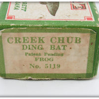 Creek Chub Frog Spot Dingbat 5119 In Box