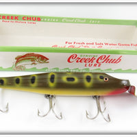 Vintage Creek Chub Frog Spot Husky Pikie Lure 2319 In Box