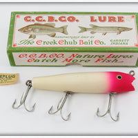 Creek Chub Gantron Red Head White Fireplug Darter 2002 Special In Box