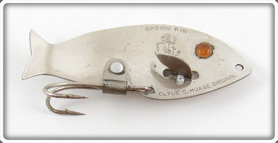Vintage Clyde C. Hoage Spoon Fin Water Gremlin Lure