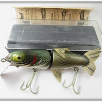 Vintage Naturalure Bait Co Gold Scale King Strikee Lure In Box