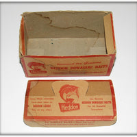 Heddon Nickel Plate Queen Stanley Lot With Dealer Box