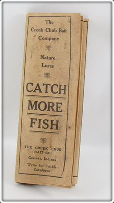 Vintage Creek Chub Early Catch More Fish Pocket Catalog