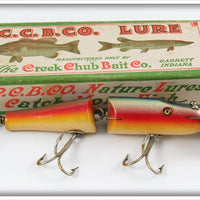 Creek Chub Rainbow Jointed Snook Pikie Lure 5508 In Box