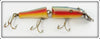 Creek Chub Rainbow Jointed Snook Pikie 5508 In Box