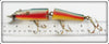 Creek Chub Rainbow Jointed Snook Pikie 5508 In Box