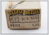 Boshears Tackle Co Black & White Razzle Dazzle In Box
