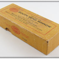 South Bend Scale Finish Red Blend Panetella Minnow In Box 913 RSF