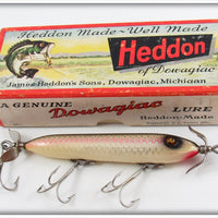Vintage Heddon Shiner Scale Torpedo Lure In Box 130P
