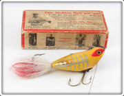 Vintage Heddon Yellow Shore Weedless Widow Lure 229XRY In Box 