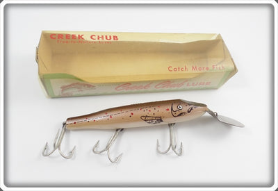 Creek Chub Brown Trout Pikie In Correct Box 700 PE