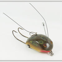 Vintage Creek Chub Frog Spot Weed Bug Lure 2819