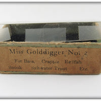 Humdinger Lure Mfg Pink Miss Golddigger In Box