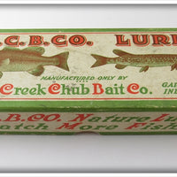 Vintage Creek Chub Box For Red Head White Kingfish Pikie Special KF102