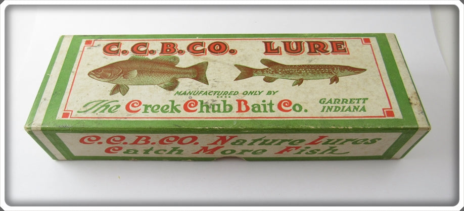 Vintage Creek Chub Box For Red Head White Kingfish Pikie Special KF102