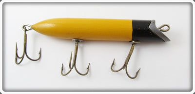 Vintage H.C. Moore Moore's Yellow Plug Lure