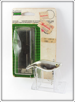 Heddon Chrome Nickel Plate Hi Jacker Lure With Card 9355 NP