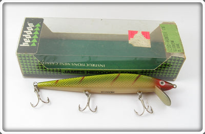 Vintage Heddon Perch Hedd Hunter Minnow Lure In Box 9350 L 