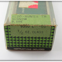 Heddon Perch Hedd Hunter Minnow In Box
