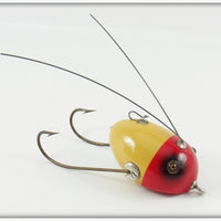Vintage South Bend Red Head White Plug Oreno Lure 959 RH