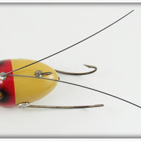 South Bend Red Head White Plug Oreno 959 RH