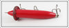 Heddon Solid Red Early 200 Surface