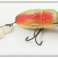 Vintage Creek Chub Rainbow Fire Beetle Lure 3831 