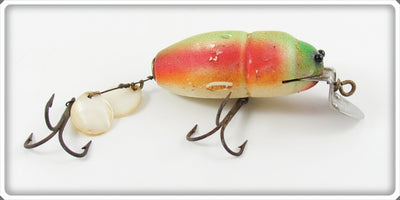 Vintage Creek Chub Rainbow Fire Beetle Lure 3831 