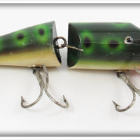 Creek Chub Frog Spot Jointed Striper Pikie 6819 In Box