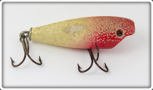 Vintage York Baits Red Head Bead Finish Little Butch Lure