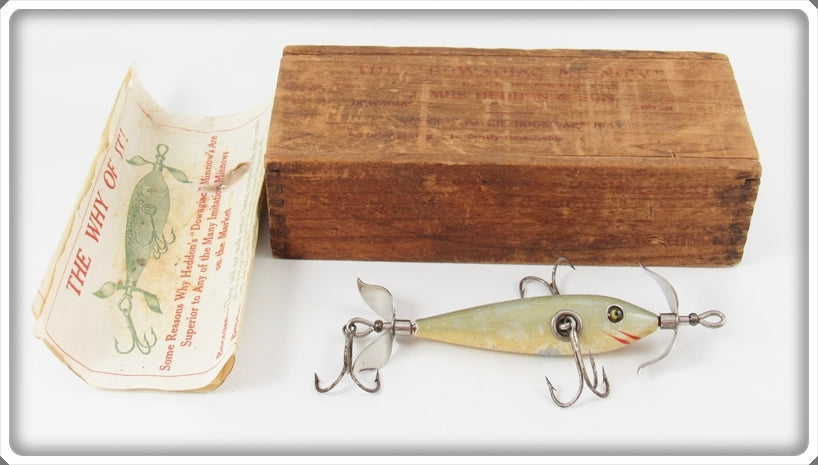 Heddon Dowagiac 100 Minnow Fishing Lure w/box - antiques - by