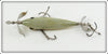 Heddon White With Slate Back 100 Minnow In Wood Box 102