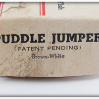 Gook Bait Company Brown & White Puddle Jumper In Box